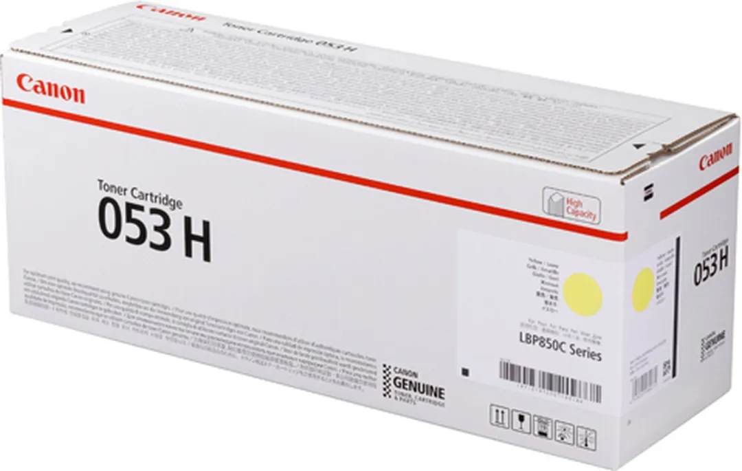 Canon 053H Tonercartridge Geel