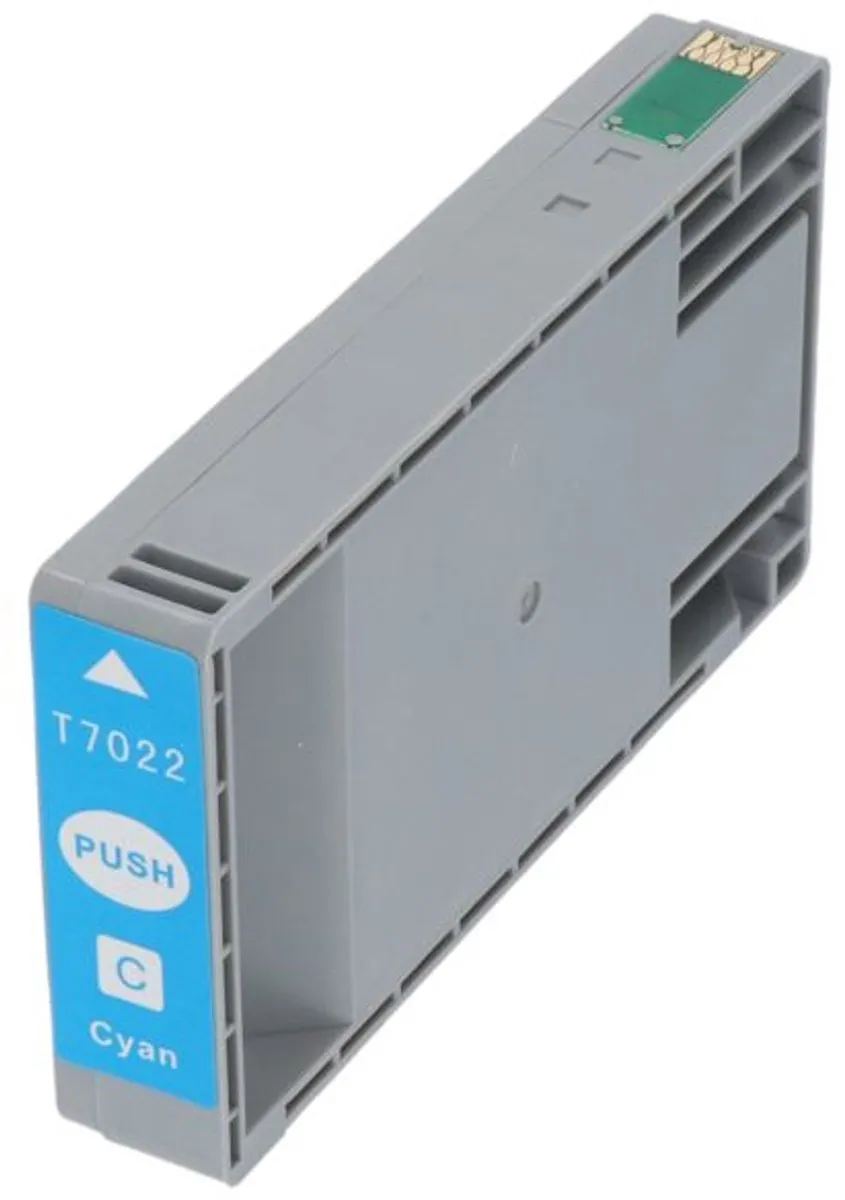 PrintAbout T70224010 Inktcartridge Cyaan - 49ml - o.a. Epson XP520/XP540