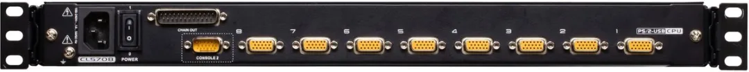 Aten CL5708M-ATA-SWG KVM Schakelaar 8-Poorts - Zwart - afbeelding 3 van 6
