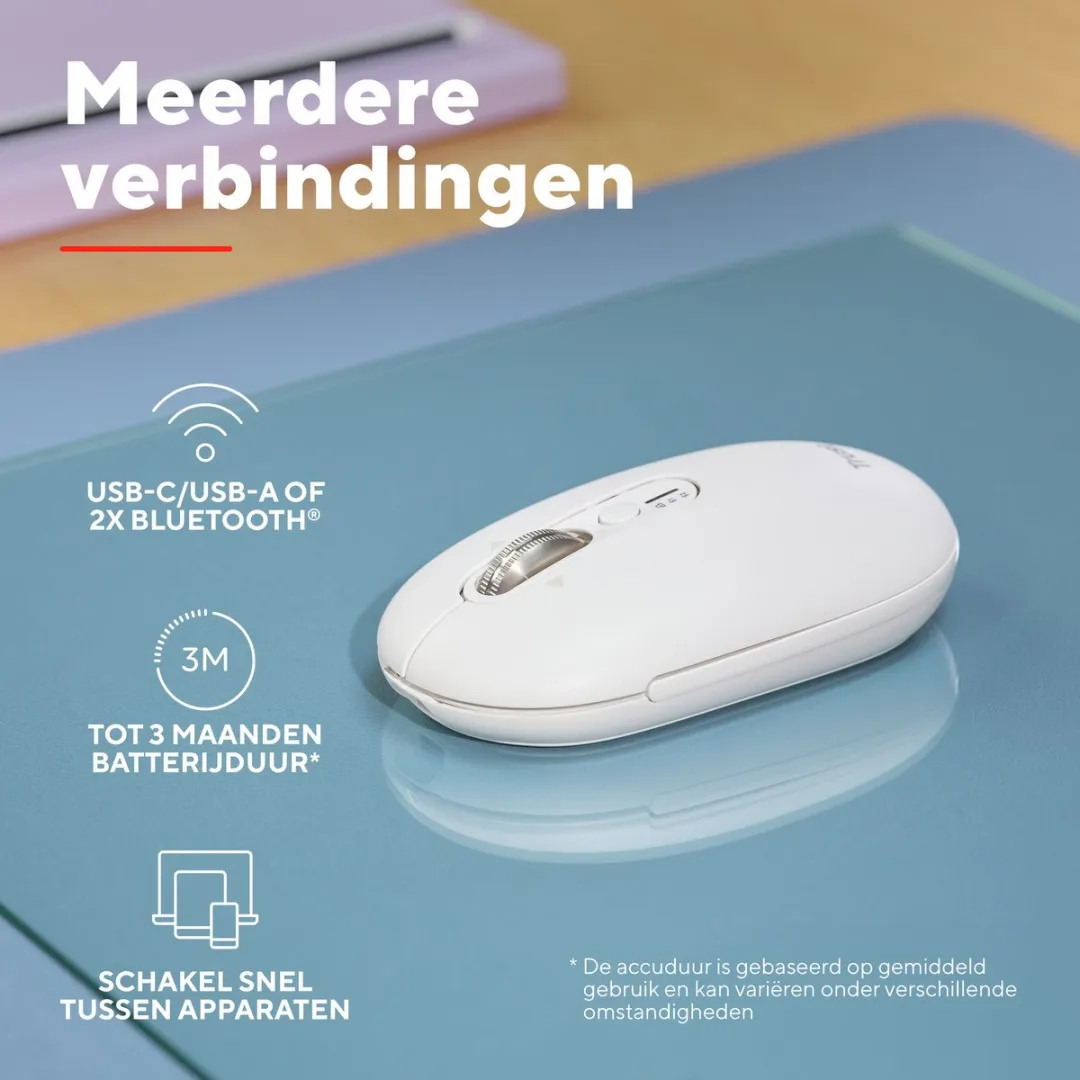 Trust Seron Hyperscrolmuis 26019 - Wit