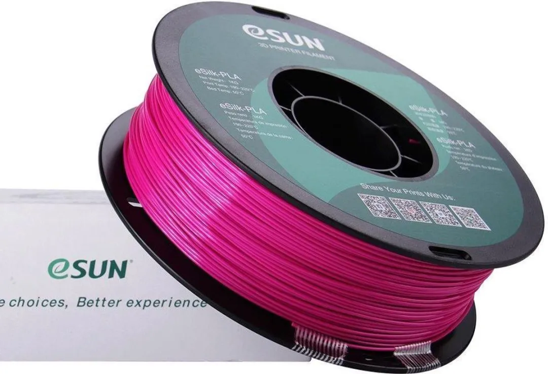 ESUN eSilk-PLA Filament 1.75mm - Violet zijdeglans