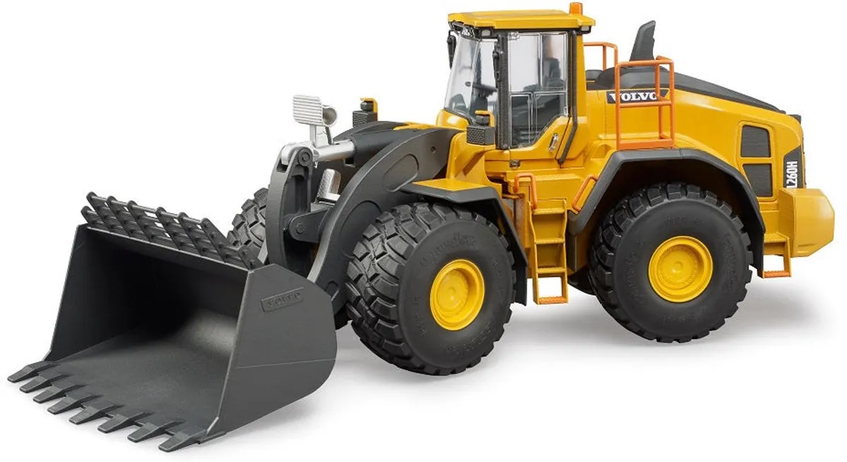 Bruder Volvo L260H Shovel Wiellader - 12 Onderdelen - Blauw