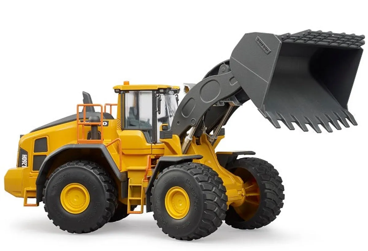 Bruder Volvo L260H Shovel Wiellader - 12 Onderdelen - Blauw