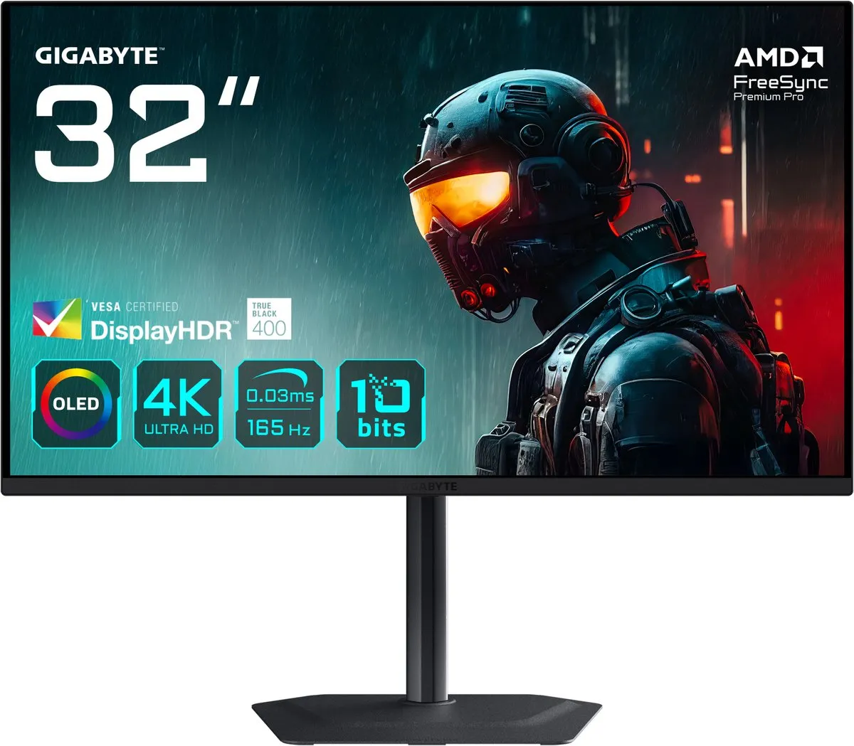 Gigabyte MO32U OLED Gaming Monitor 32" - 4K 165Hz