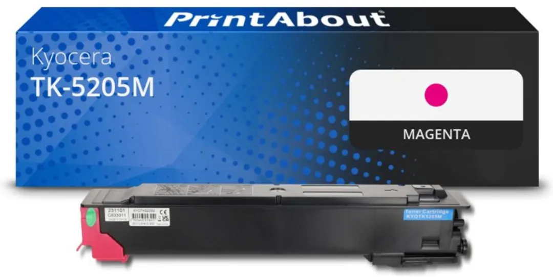 PrintAbout Kyocera TK-5205M-PA Toner - Magenta - 13.500