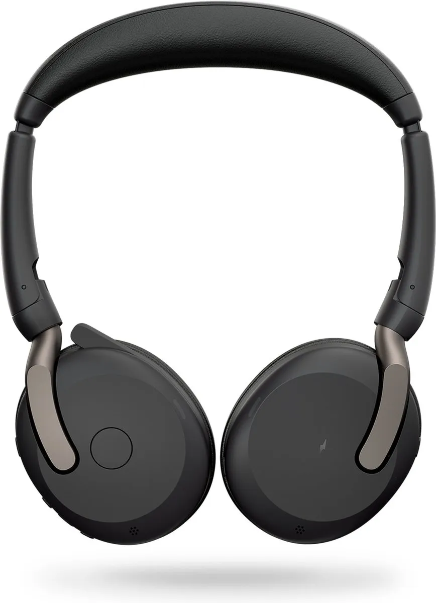 Jabra Evolve2 65 Flex Headset - Draadloos - USB/Bluetooth - Zwart