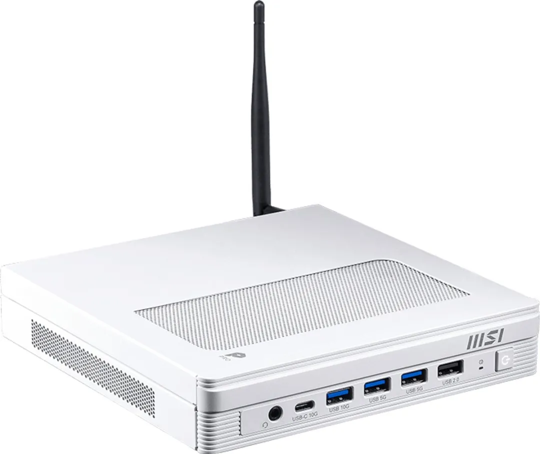 MSI PRO DP10 A14MG-006BEU Mini PC - i3-14100 - Wit - afbeelding 6 van 6