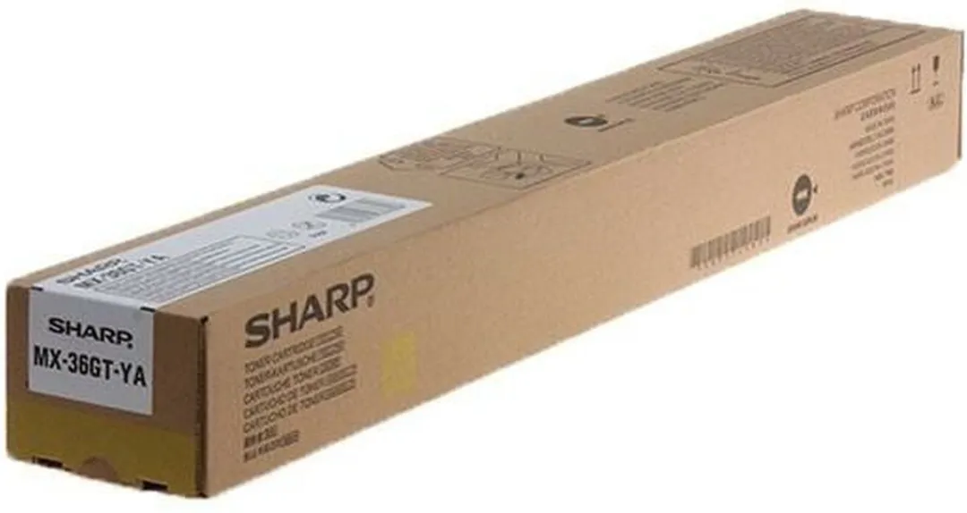 Sharp MX-36GTYA Toner Geel - 15.000 pagina's