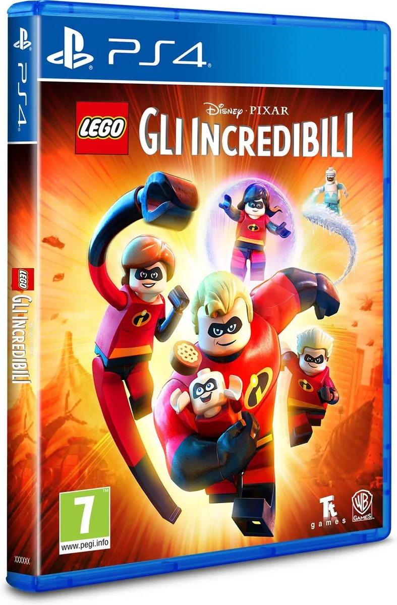 LEGO Disney Pixar The Incredibles PS4 - 2 Spelers