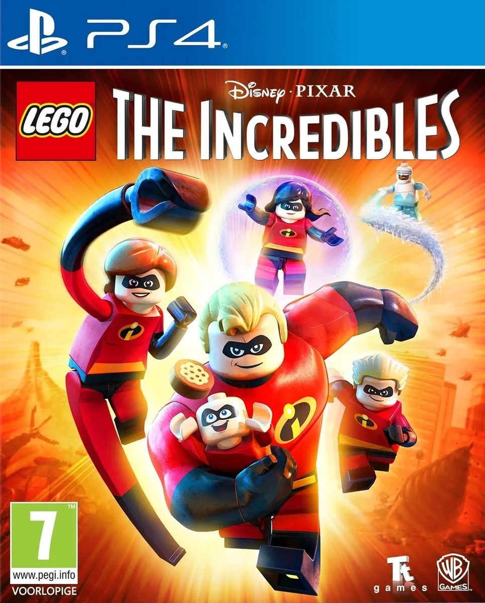 LEGO Disney Pixar The Incredibles PS4 - 2 Spelers