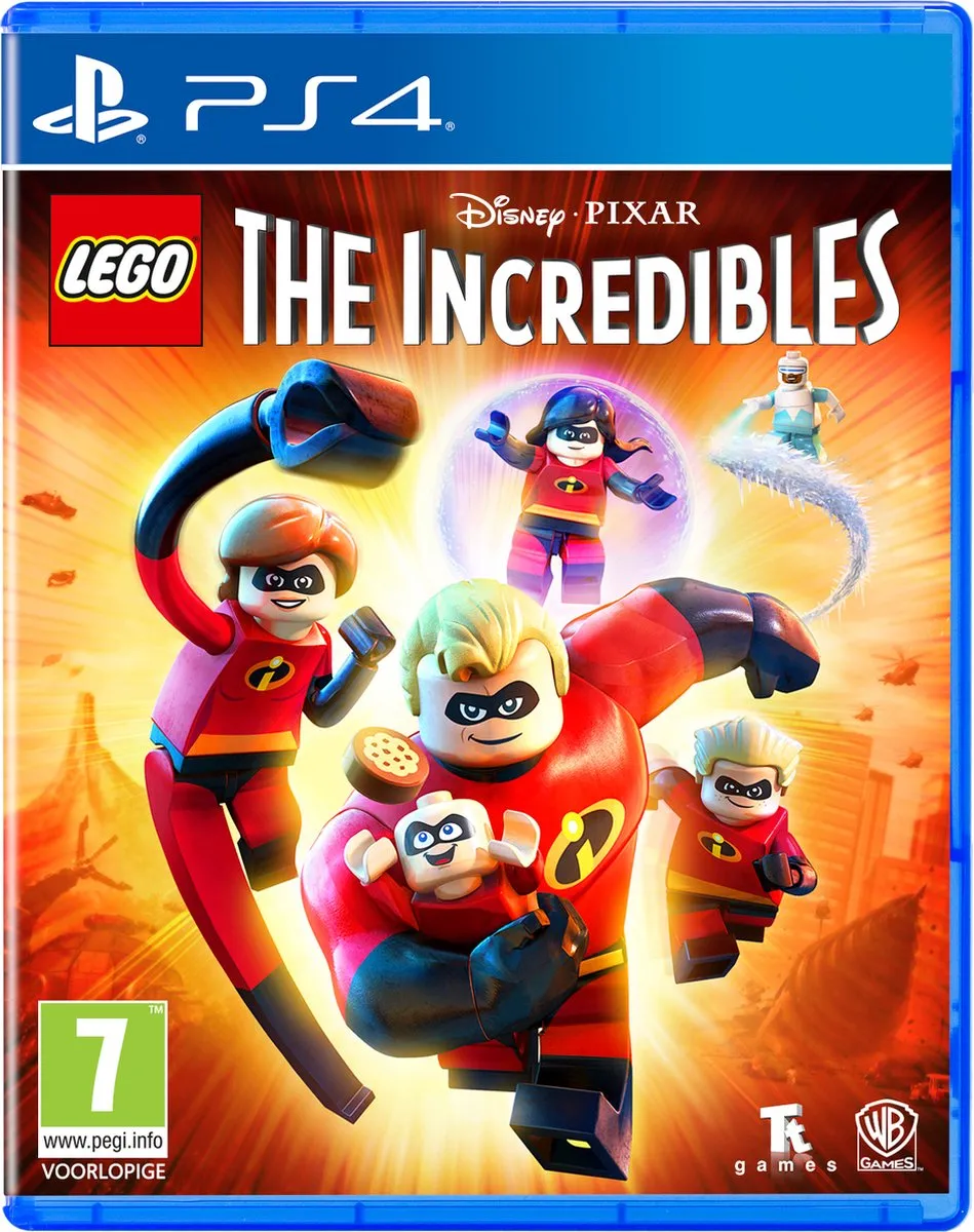 LEGO Disney Pixar The Incredibles PS4 - 2 Spelers