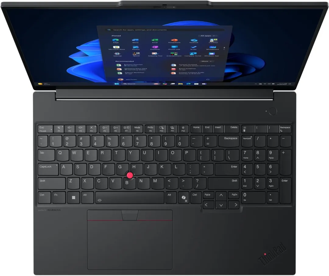 Lenovo ThinkPad E16 Gen 3 Core Ultra 7 258V Laptop 16" WUXGA - 32GB 1TB SSD - Zwart