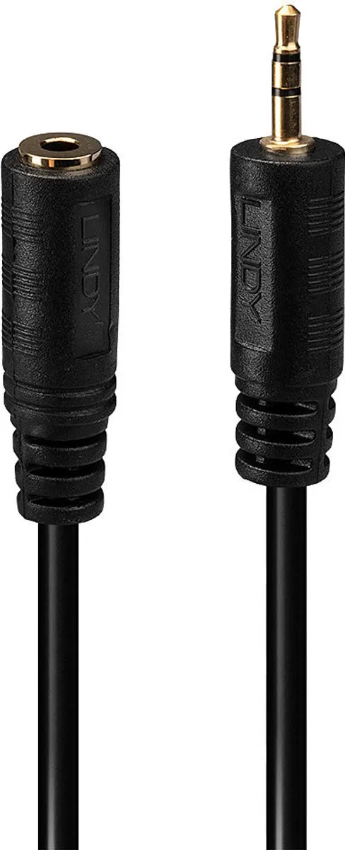 Lindy 3.5mm Jack Adapter 35698 - Zwart