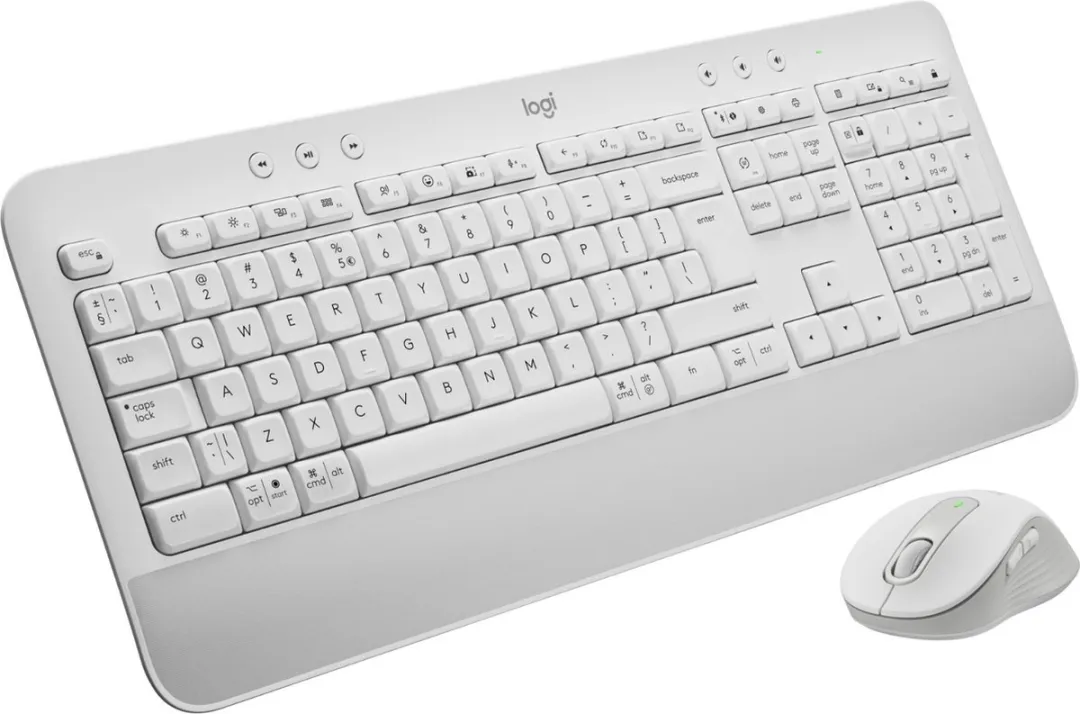 Logitech Signature MK650 Combo Wit - Toetsenbord & Muis - 5 Knoppen