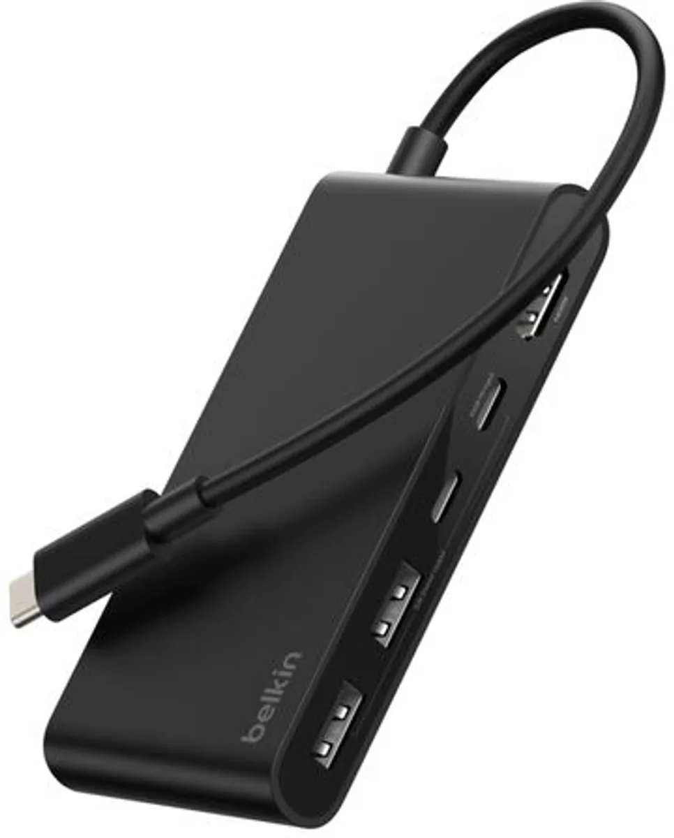 Belkin Connect AVC022HQBK USB Hub - 5 Poorten Zwart
