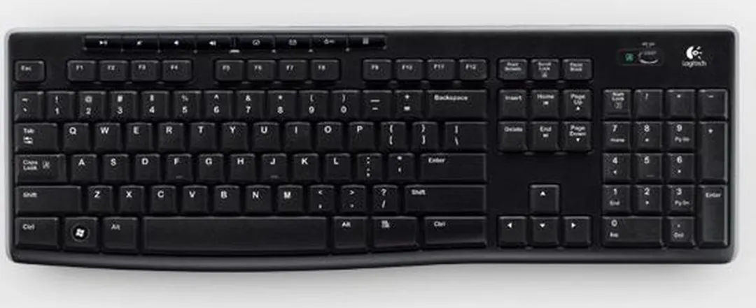 Logitech K270 Draadloos Toetsenbord - UK Layout - Zwart