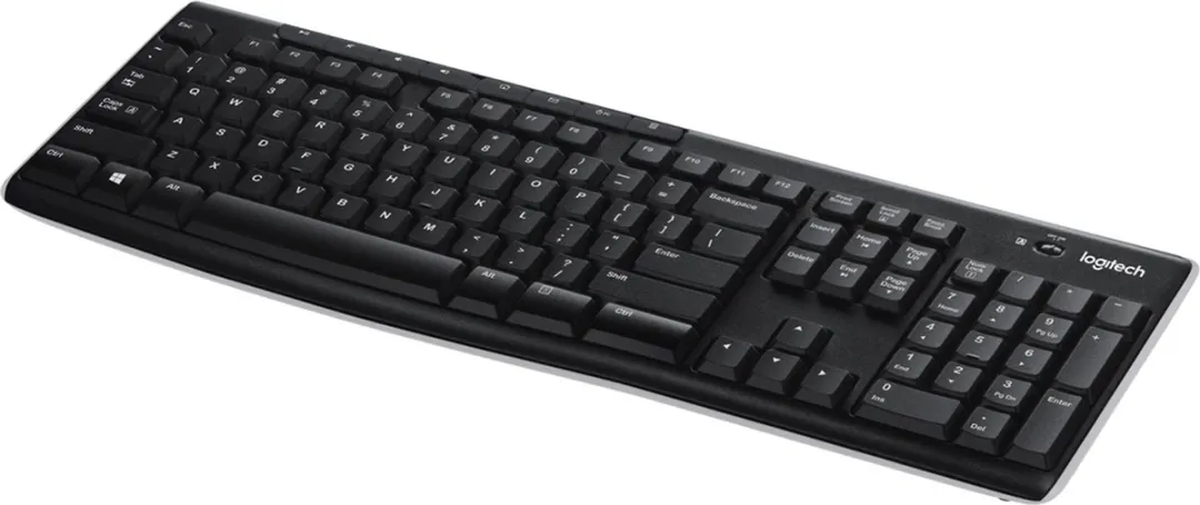 Logitech K270 Draadloos Toetsenbord - UK Layout - Zwart