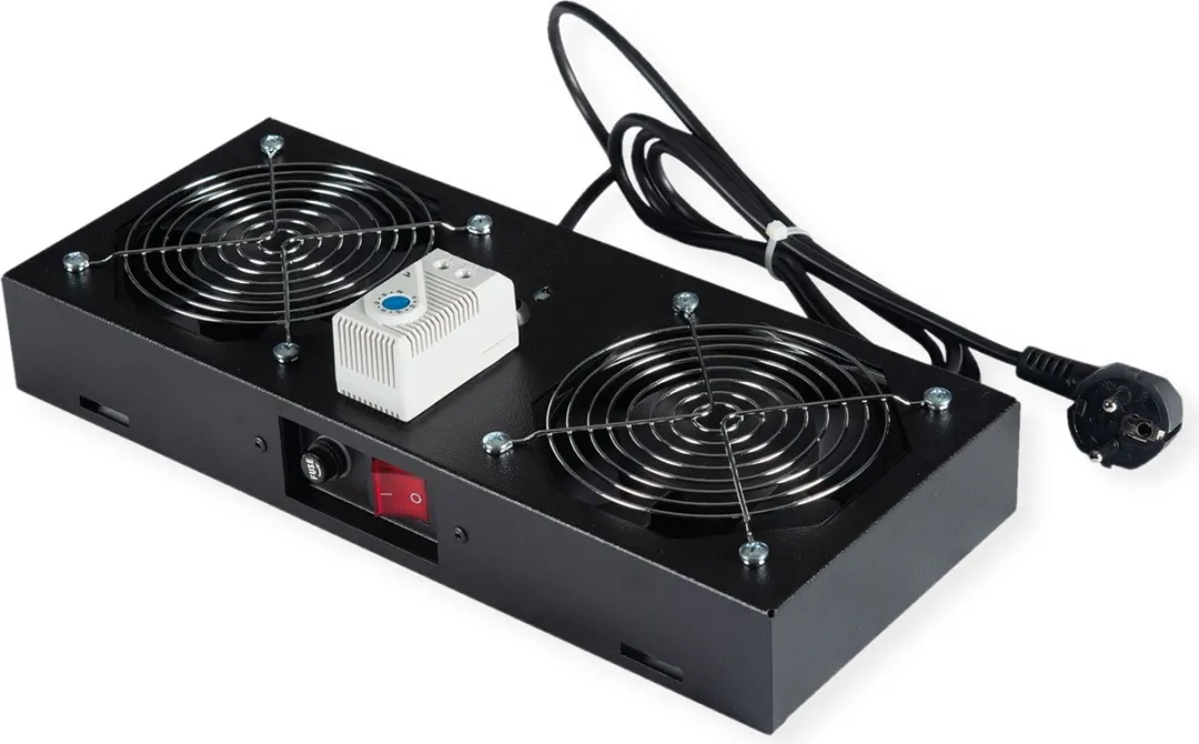 Roline Ventilatie-unit 2 Ventilatoren 19-inch
