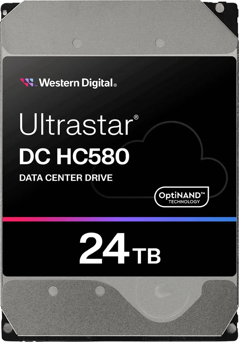 Western Digital Ultrastar DC HC580 24TB SAS - 7200 RPM