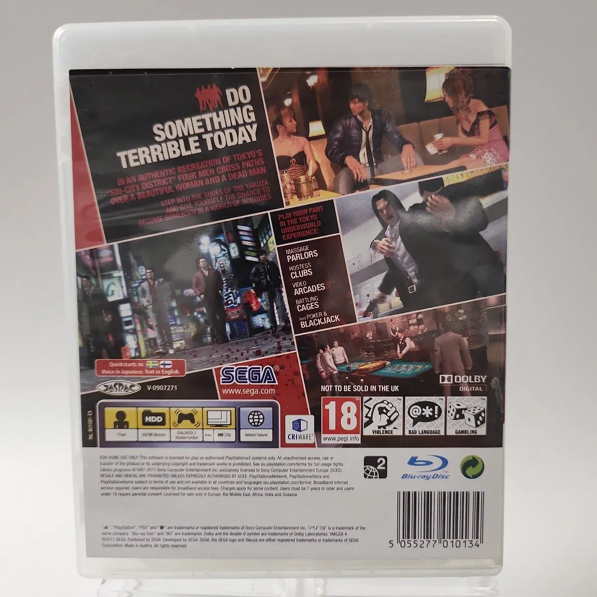 Sega Yakuza 4