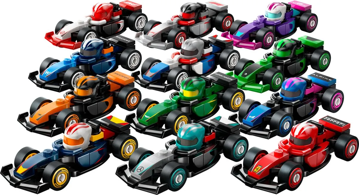 LEGO F1 Raceauto Collectie 71049 - 29 Onderdelen