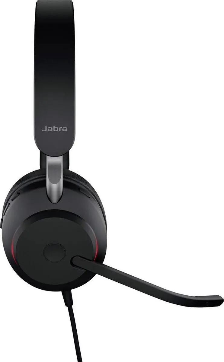 Jabra Evolve2 40 USB-C Headset - Zwart