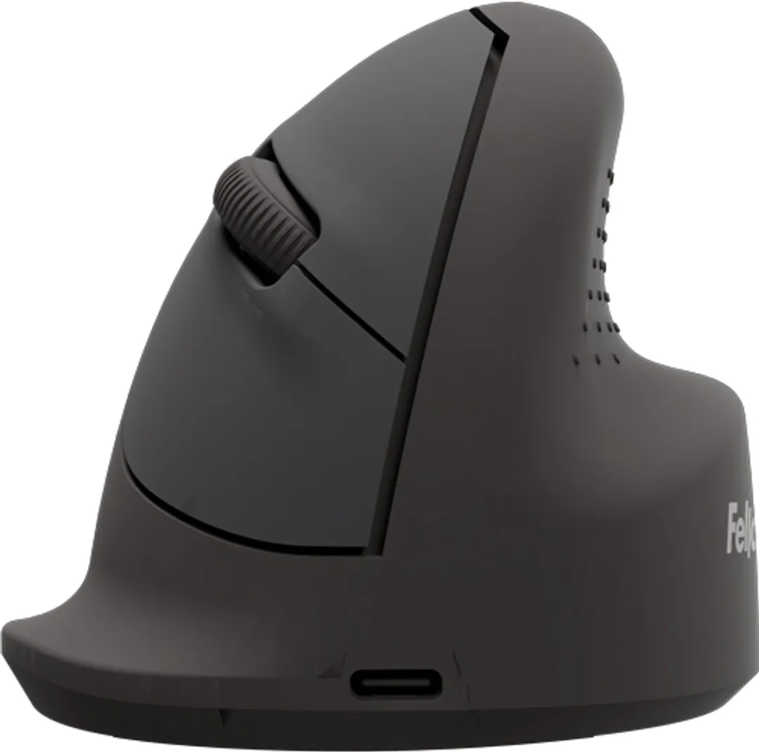 Fellowes Breyta Ergonomische Verticale Muis Medium Rechts - 100143579 - Zwart