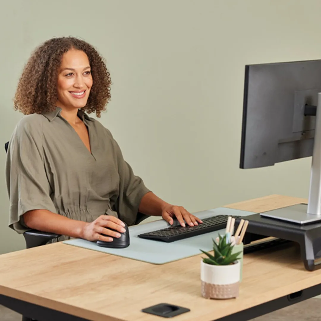 Fellowes Breyta Ergonomische Verticale Muis Medium Rechts - 100143579 - Zwart