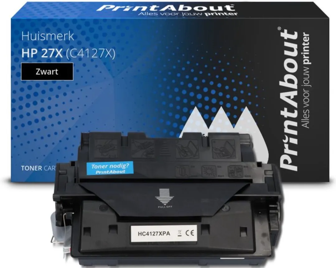 PrintAbout HP 27X C4127X Toner - Zwart