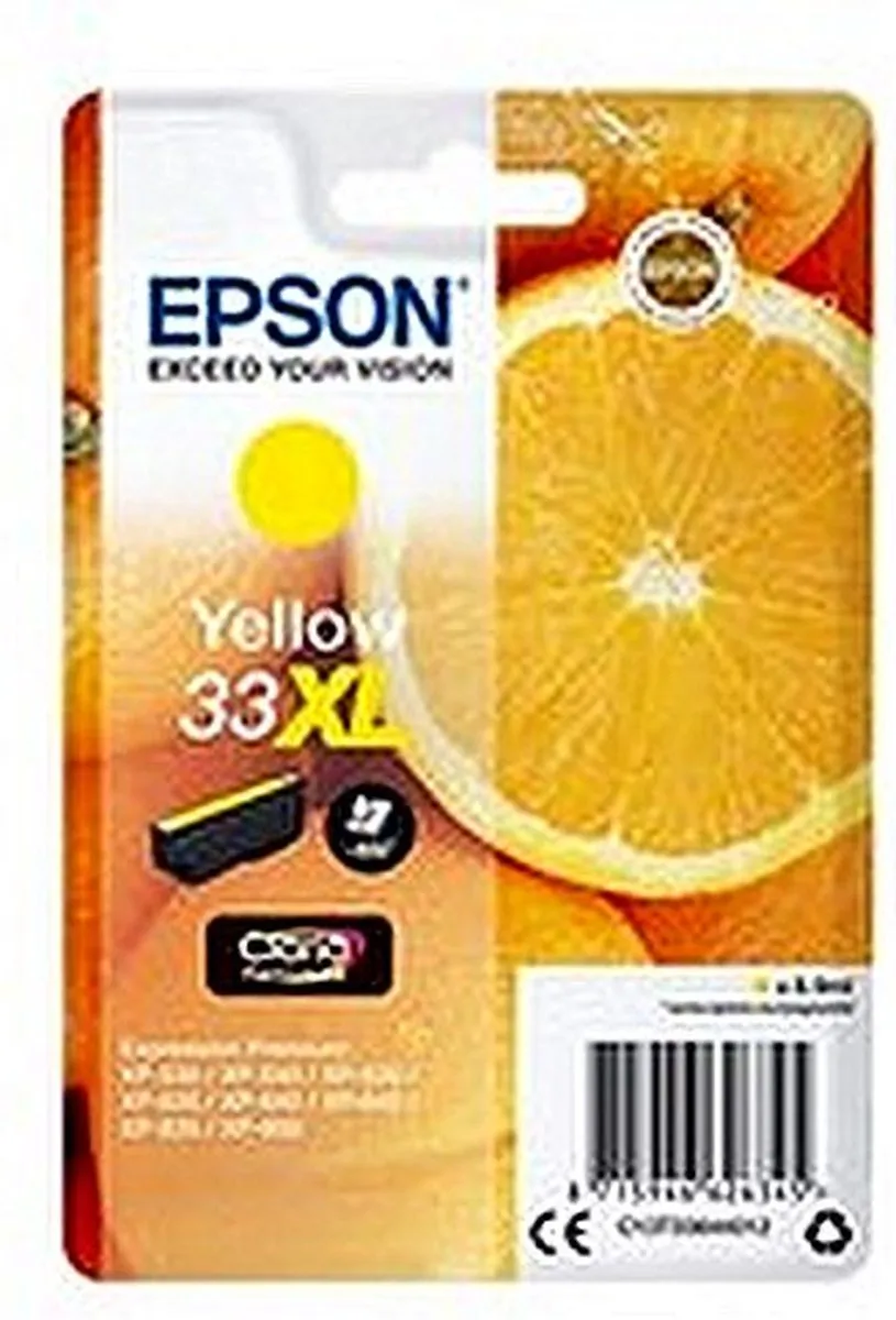 Epson Claria Premium Geel C13T33644010 - 650 pagina's