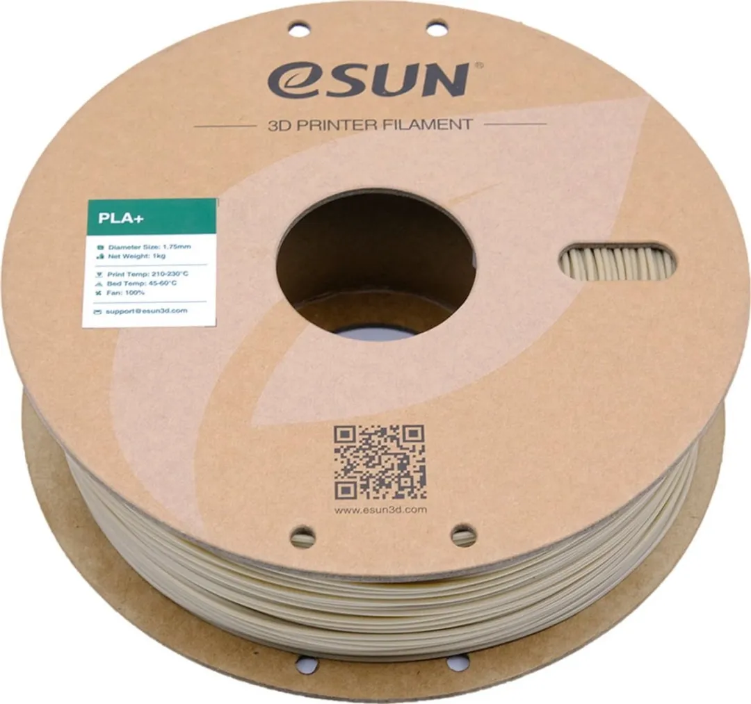 ESUN PLA+ Filament 1.75mm Bone White 1kg