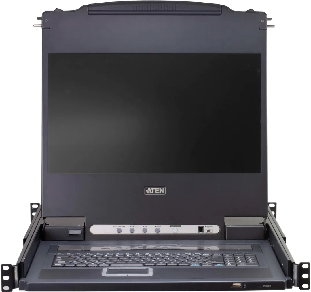 Aten CL5708M-ATA-EG 8-Poorts KVM Schakelaar - 17" - Zwart - afbeelding 2 van 6