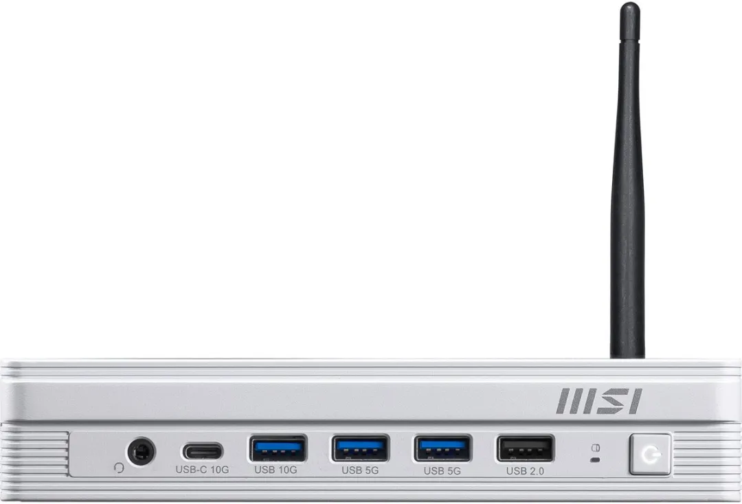 MSI Pro DP10 A14MG-006EU Mini PC - i3-14100 8GB 512GB SSD - Wit - afbeelding 6 van 6