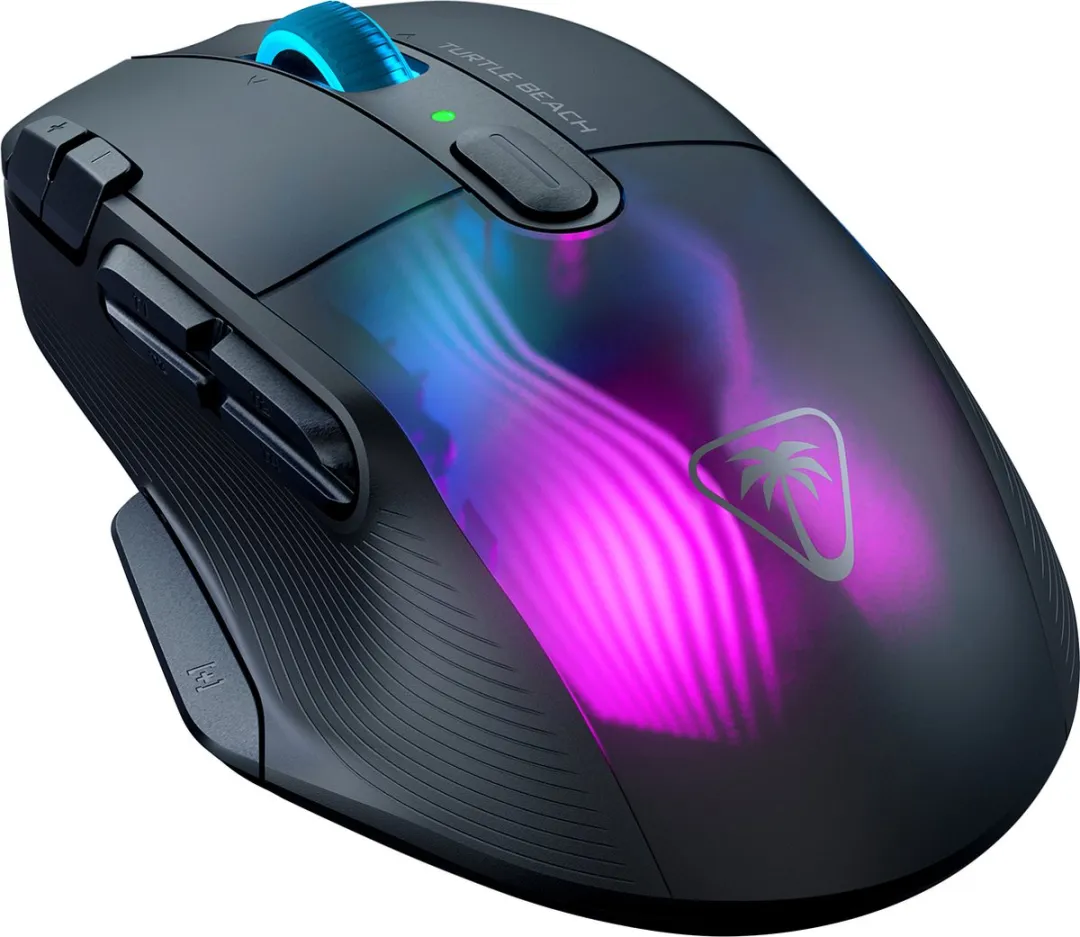 Draadloze Turtle Beach® Kone XP Air-gamemuis met oplaaddock - Zwart
