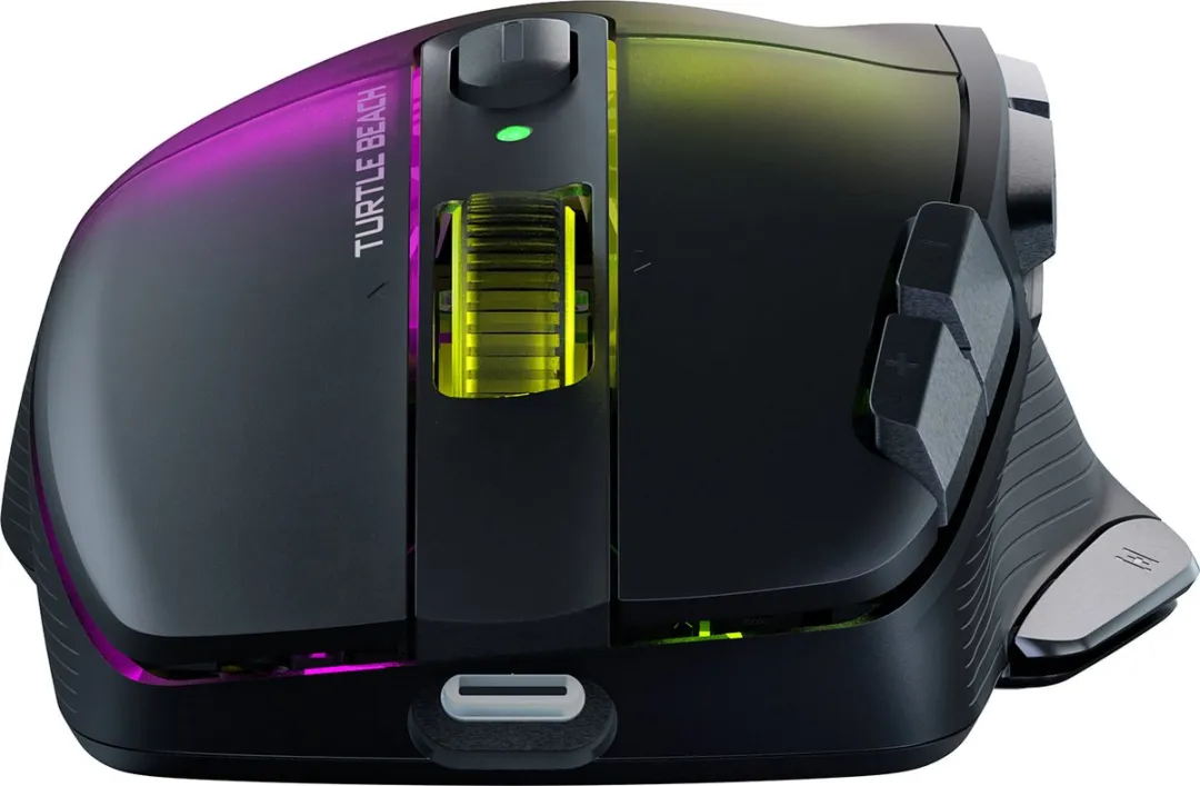 Draadloze Turtle Beach® Kone XP Air-gamemuis met oplaaddock - Zwart