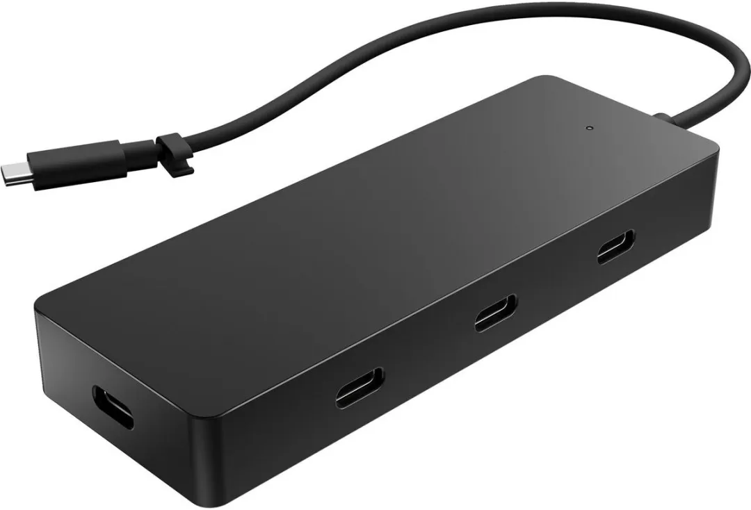 HP USB Hub 6G843AA - 4 Poorten - Zwart