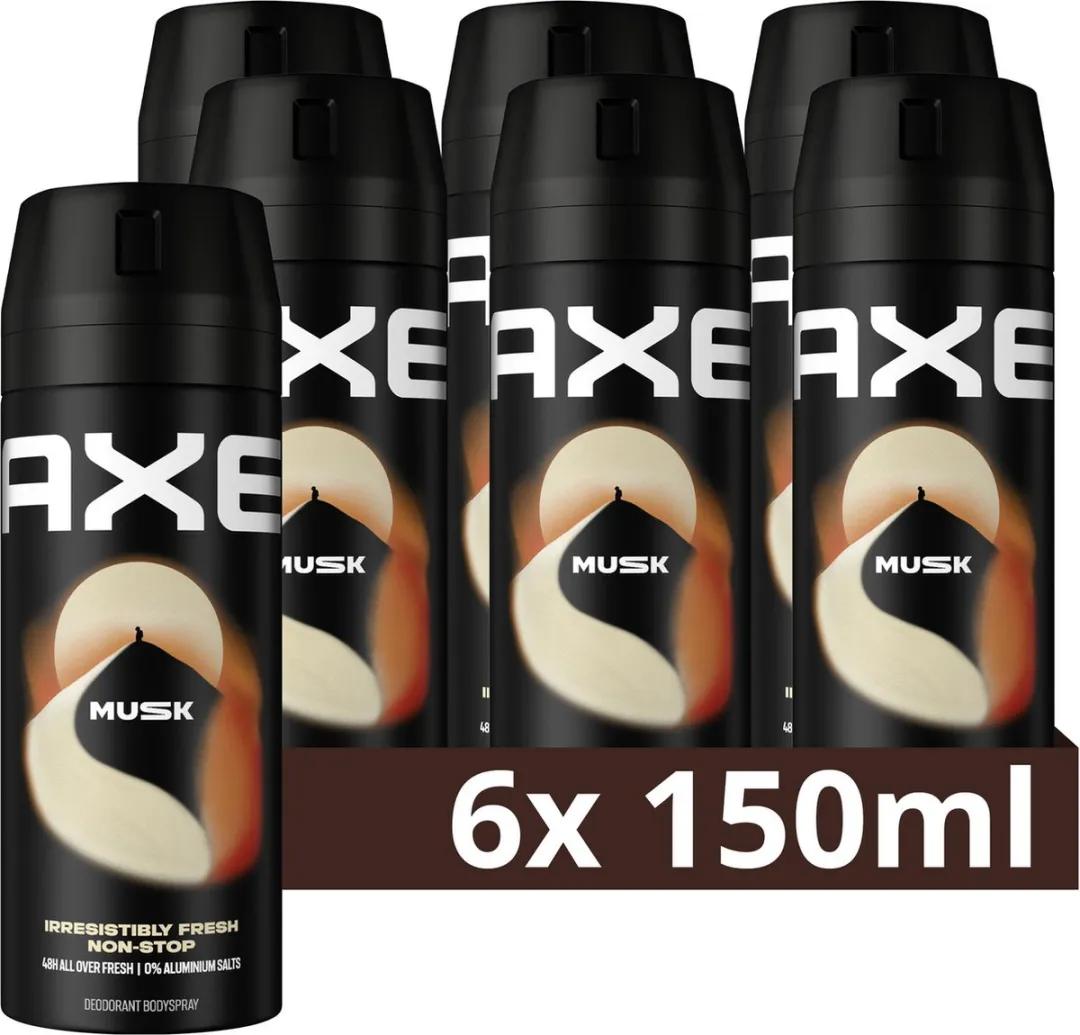Axe Musk Bodyspray - 6x150ml
