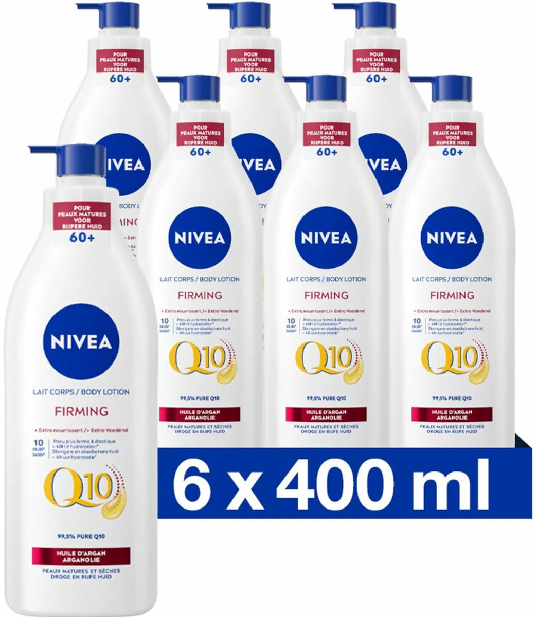 NIVEA Body Milk Q10 - 24 Stuks (6x400ml) - afbeelding 2 van 2