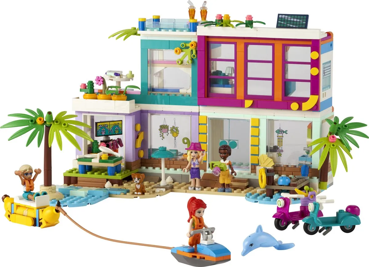 LEGO Friends Vakantie Strandhuis 41709 - 686 Stukken