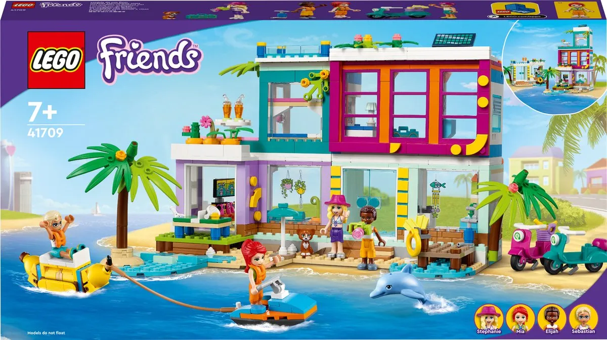 LEGO Friends Vakantie Strandhuis 41709