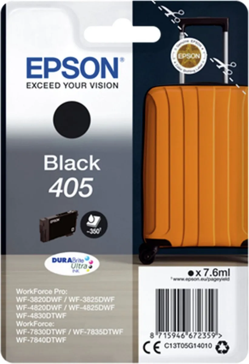 Epson 405 C13T05G44010 Inktcartridge - o.a. WF-3820/3825