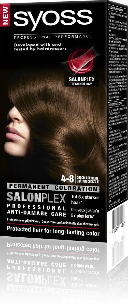 SYOSS Color Baseline 4-8 Chocoladebruin Haarverf 115ml