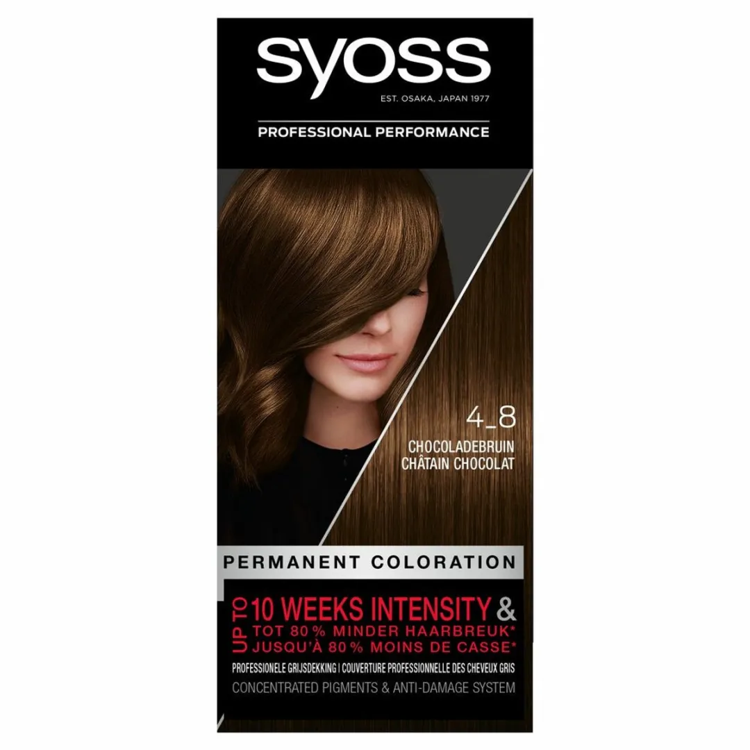 SYOSS Color Baseline 4-8 Chocoladebruin Haarverf 115ml