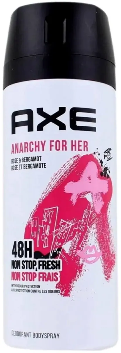 Axe Anarchy For Her Deo Spray - 20 Stuks (4x150ml)
