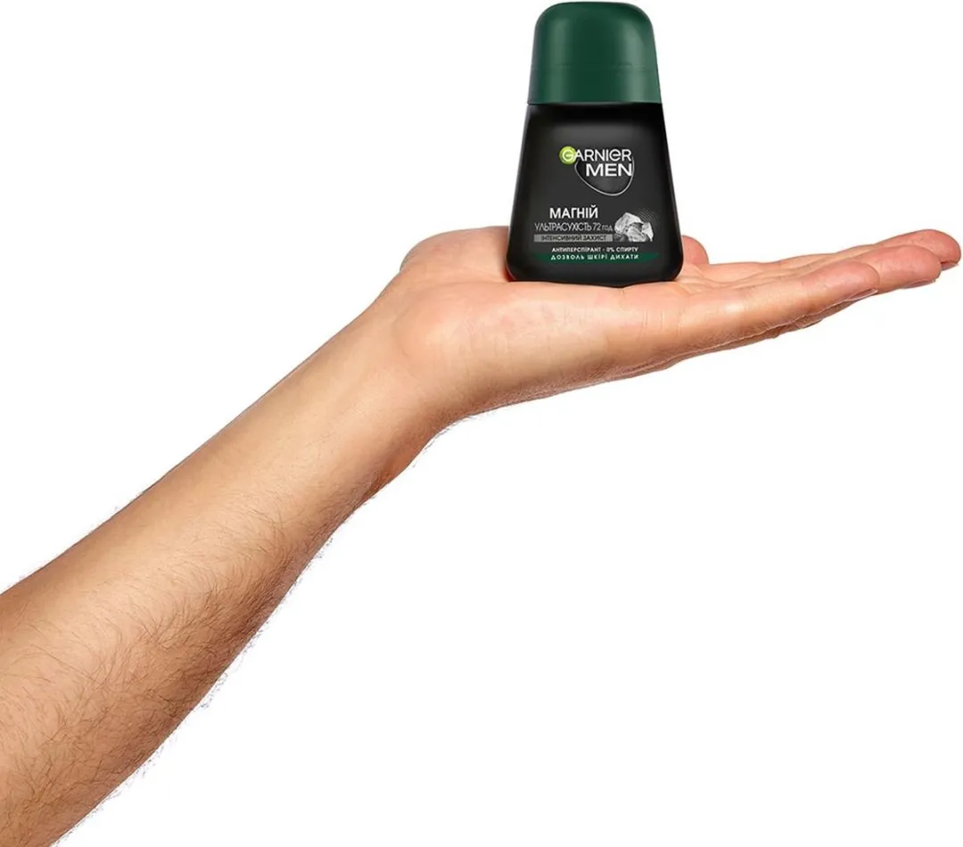 Garnier Men Magnesium Ultra Dry 72h Deo Roller - 50ml