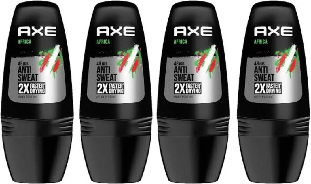 Axe Deo Roller Africa Dry - 200ml (4x50ml)