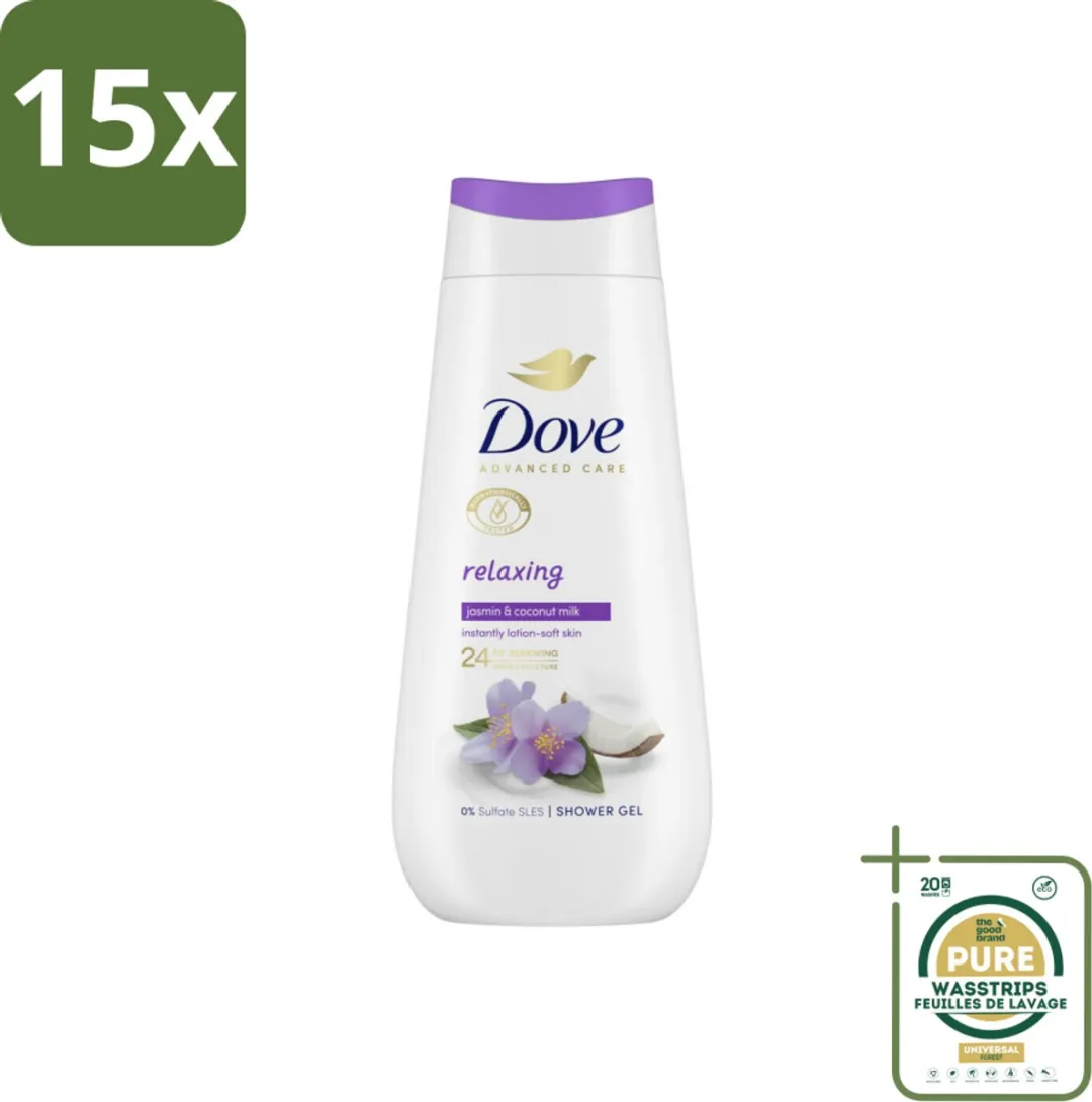 Dove Douchecrème Relaxing Kokos & Jasmijn 225ml