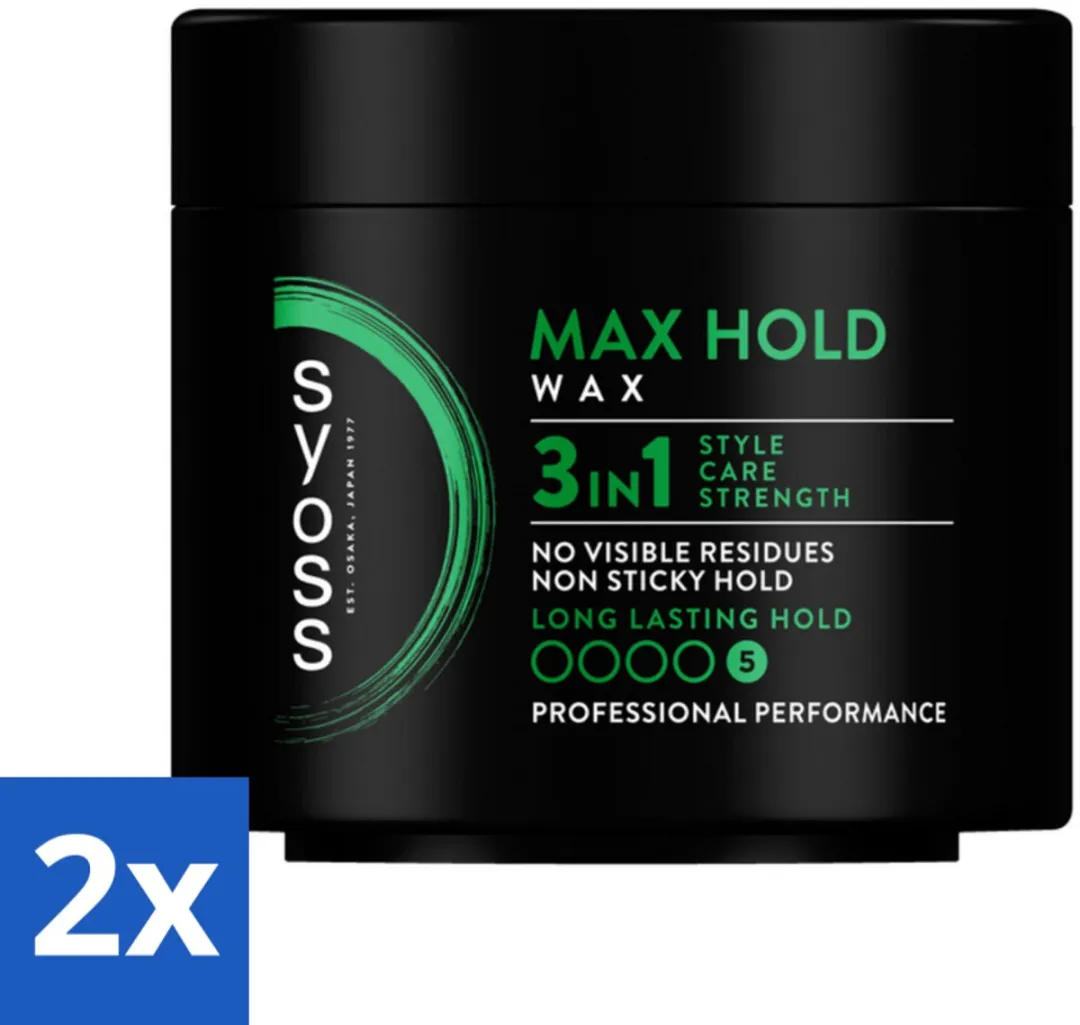 Syoss Max Hold Haarwax 300ml