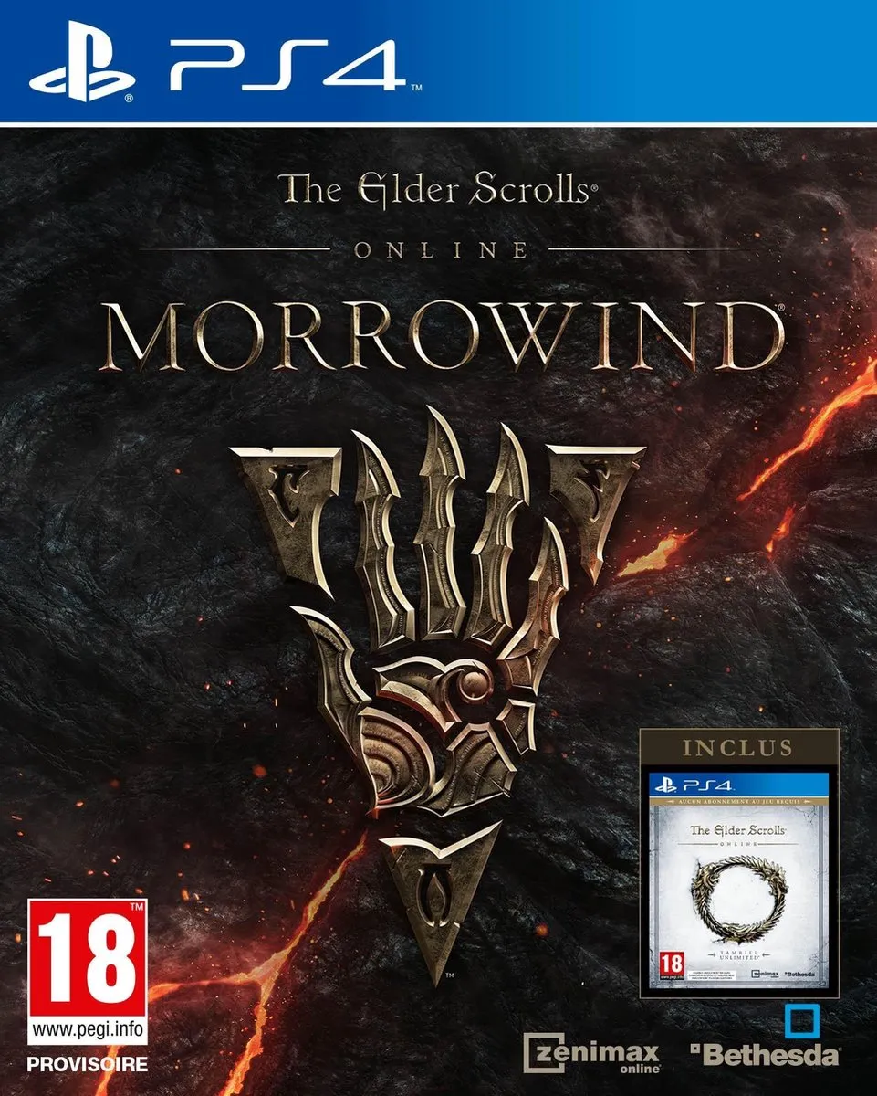 Bethesda The Elder Scrolls Online Morrowind - PS4
