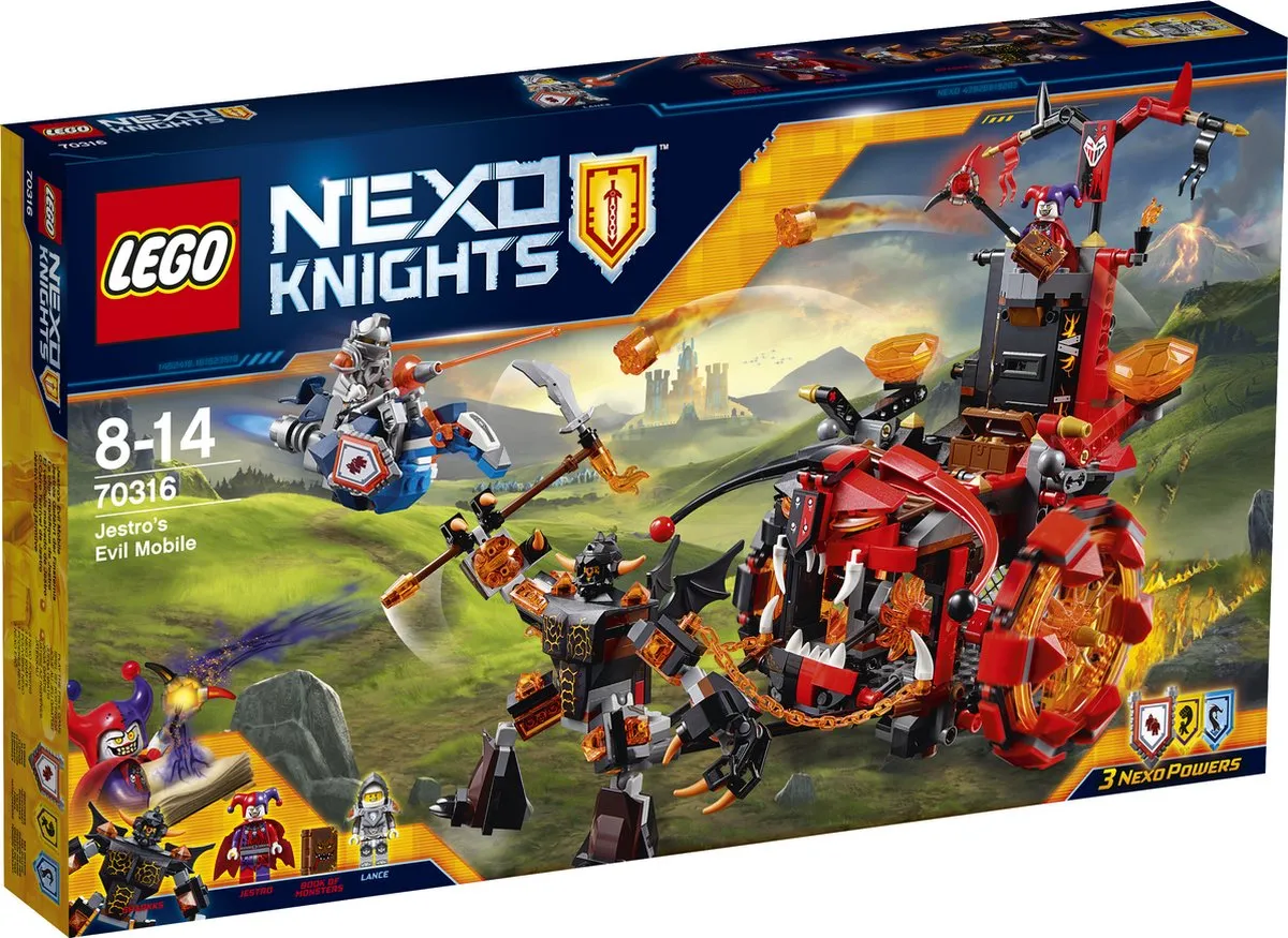 LEGO NEXO KNIGHTS Jestro’s Evil Mobile 70316